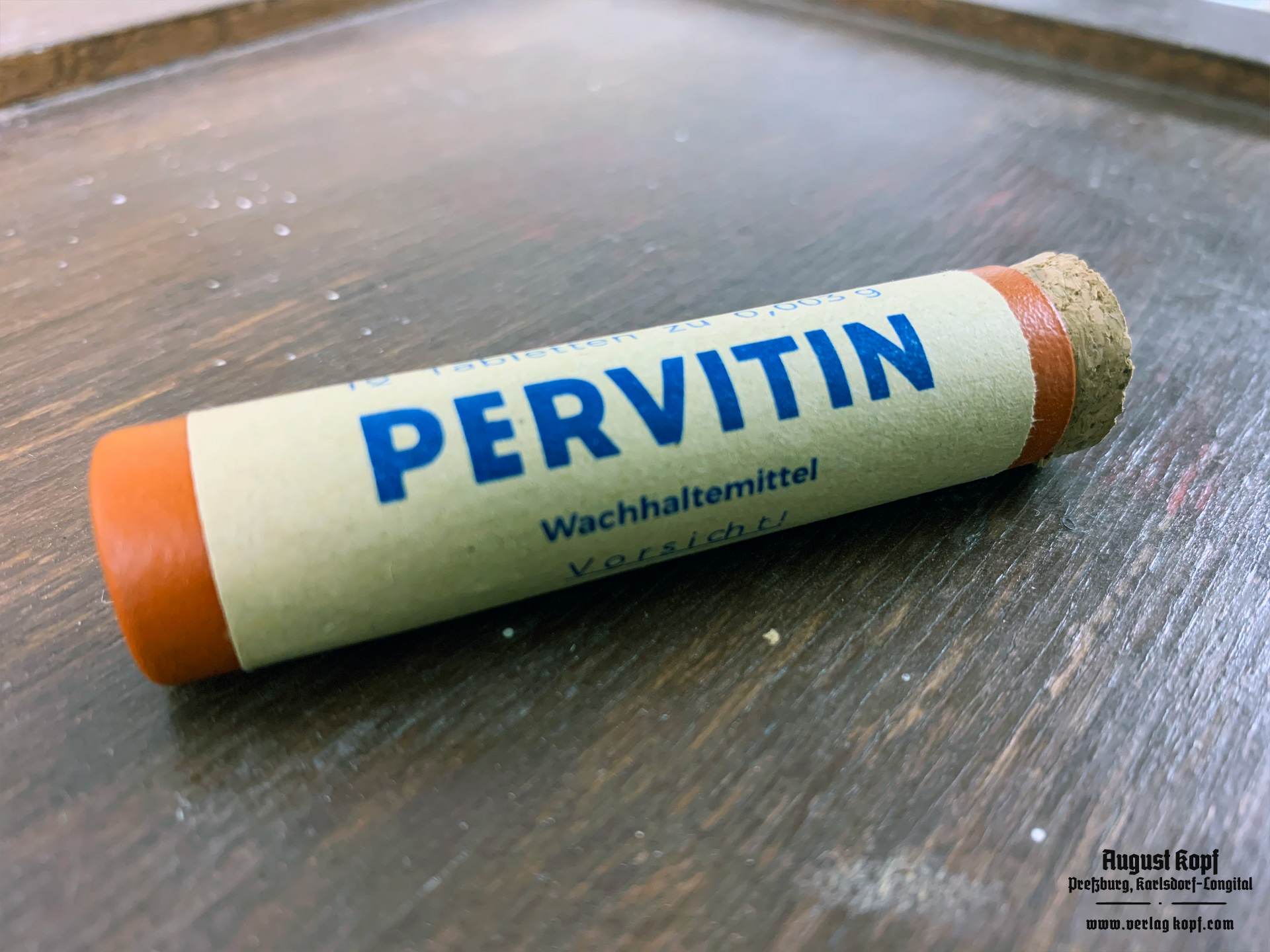 Pervitin - army design package 40th years | Verlag Kopf