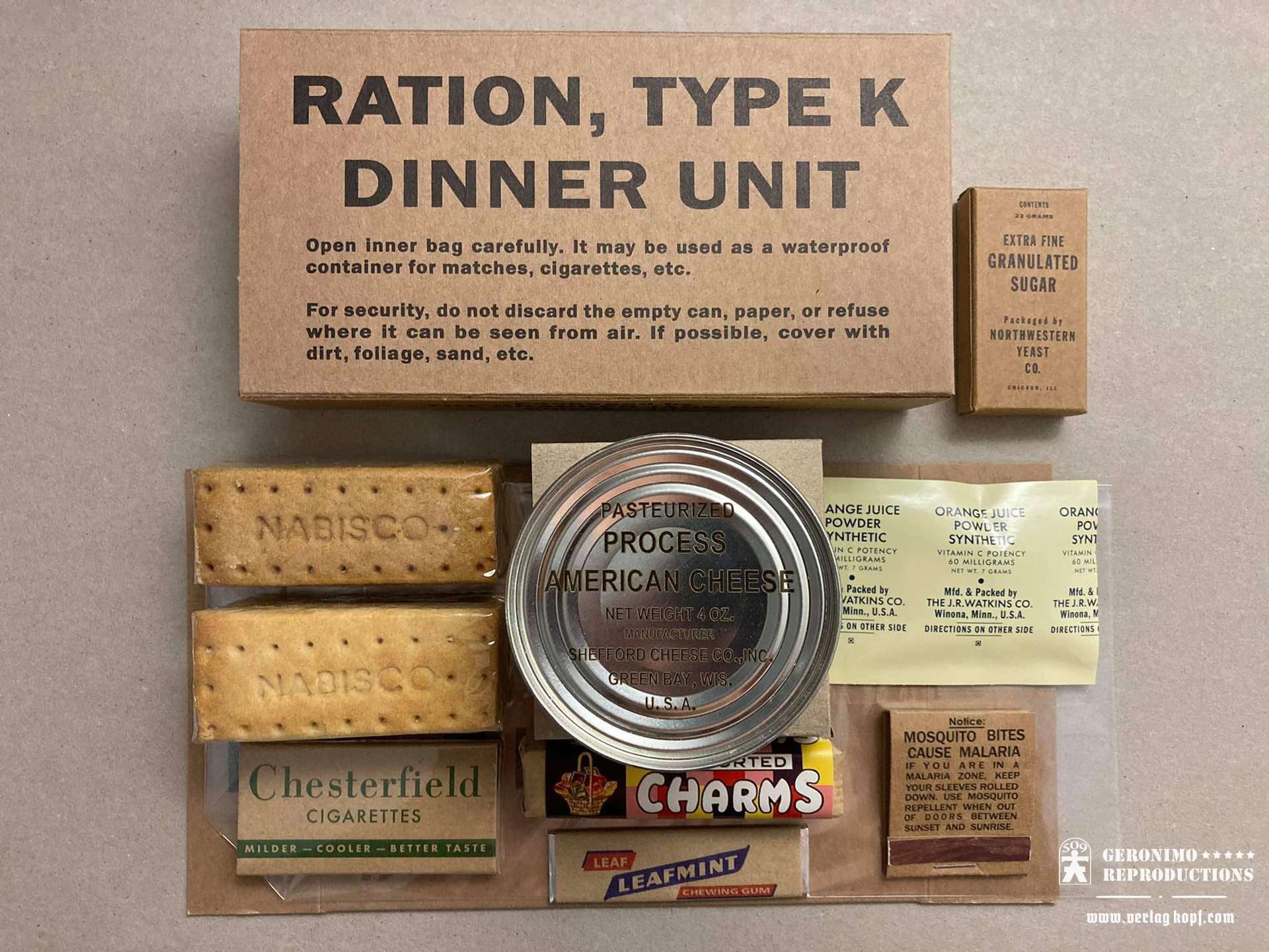 K RATION - Type III Set | Verlag Kopf