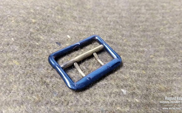 Original two-prong metal buckle set of 20pcs blue