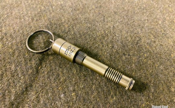 Resin reproduction of common German fuse ignition.