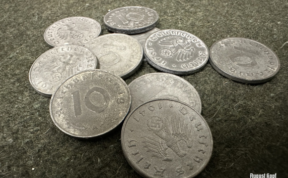 Zinc 10 Reichspfennig set of 10 coins