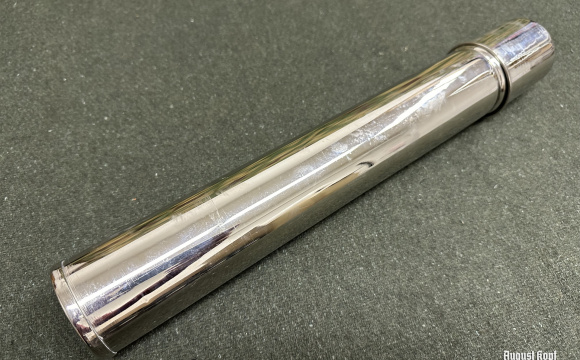 Steel storage tube - chrome