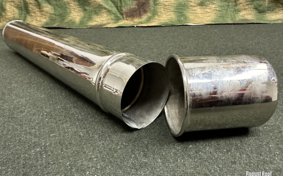 Steel storage tube - chrome