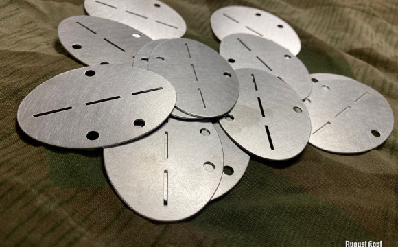 Erkennungsmarke - dog tag aluminium