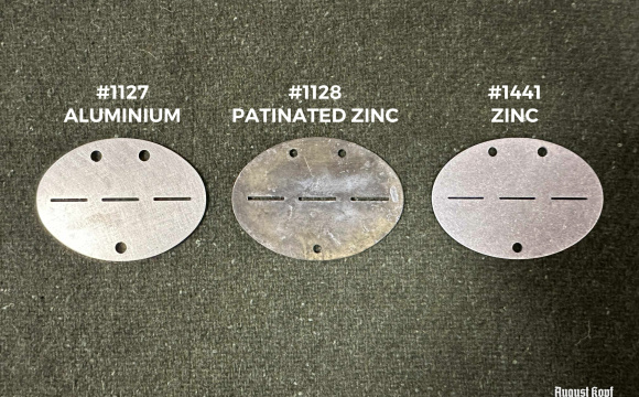 Erkennungsmarke - dog tag aluminium