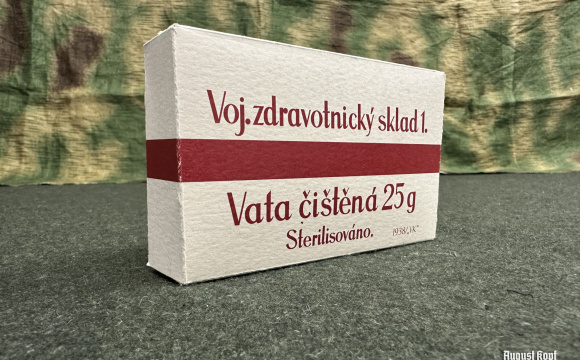 1. ČSR Vata - army cotton wool package