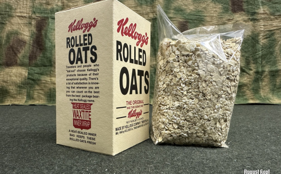 Vintage cereals of the WW2 era civilian US market, which has also appeared in various military rations or could be sent to you via field post or simply bought in your army PX.