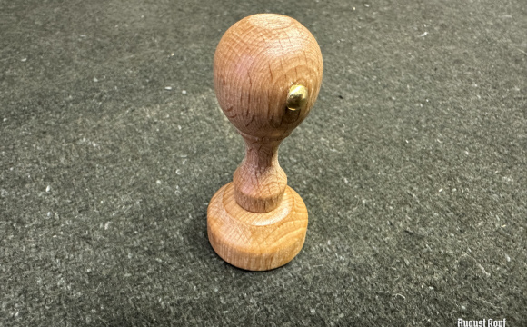 Stamp wooden handle - round 30mm