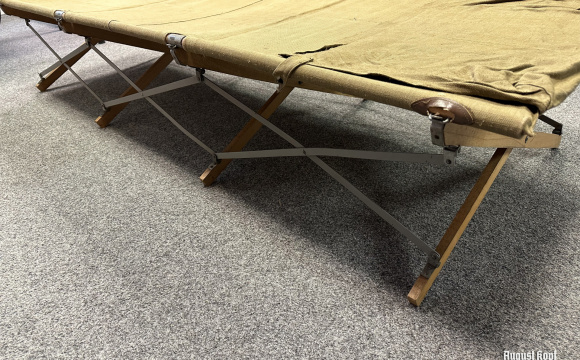 Very nice and authentic 60-70 years old postwar army folding bed.