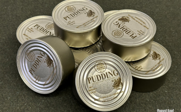 PUDDING - canned pudding, used for example in the 10 in 1 rations, does not require refrigeration.