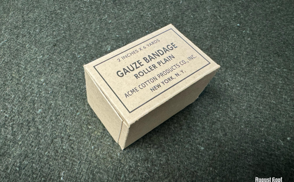 Small medical boxes for gauze bandage 2inch x 6 yards.