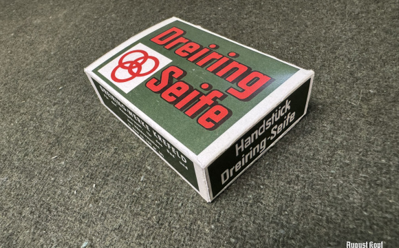 Dreiring-Seife Handstück soap + box