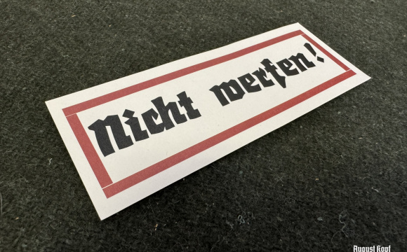 Ammo label Nicht Werfen 5pcs