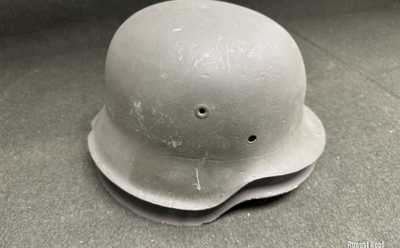 2x German M42 Helmets