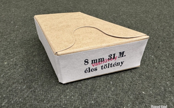 Empty Mannlicher 8mm 31M ammo box