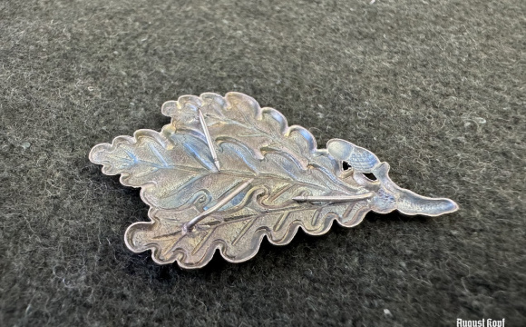 97. Jäger Division cap badge metal repro