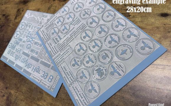 Custom stamps - sheet 100x60mm