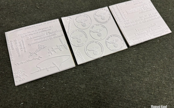 Let us make you your customized rubber stamps.