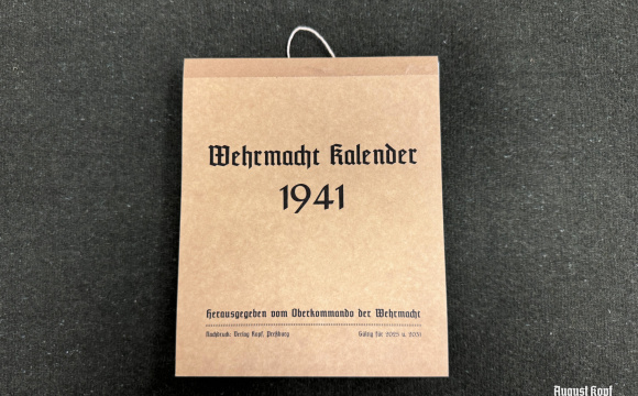 WH 1941 Kalender (same as 2025)