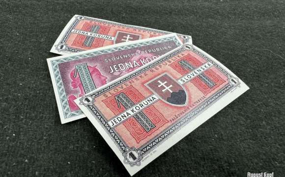 Banknote 1 KS 1945 repro set