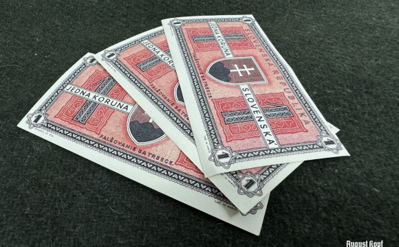 Banknote 1 KS 1945 repro set