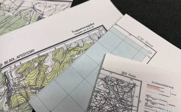 Set of 17 Various WW2 German maps