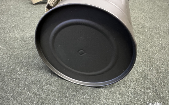 Gas mask can + straps