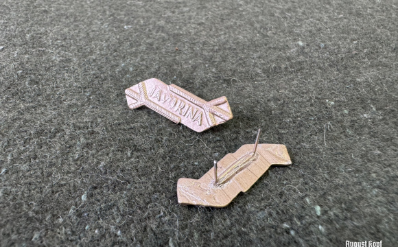 Slovak badge miniature Javorina - repro.