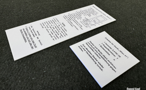MS Wien 41 lid sheets set
