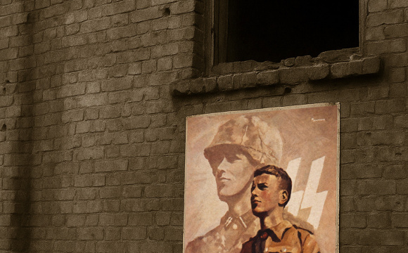 Poster 85x60cm Waffen-SS recruitment HJ