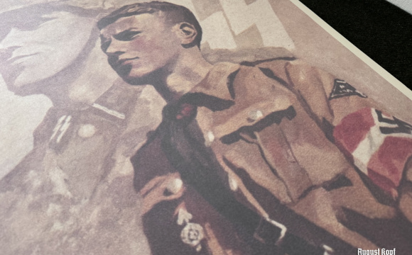 Poster 85x60cm Waffen-SS recruitment HJ