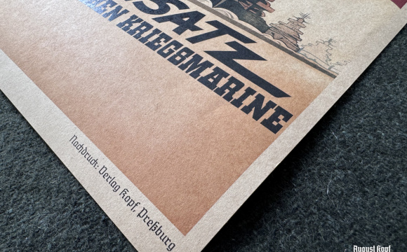Poster 42x30cm Kriegsmarine Einsatz