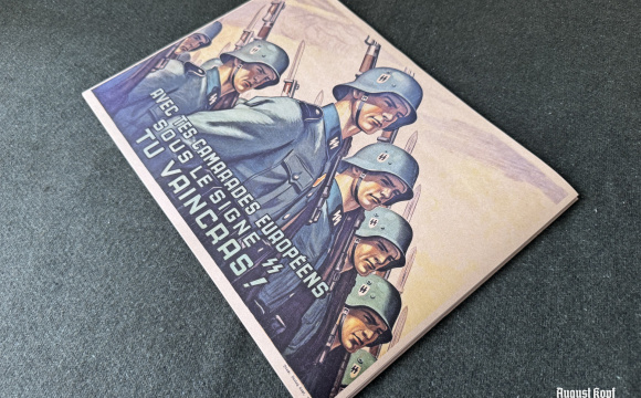 Poster 42x30cm French SS recruitment