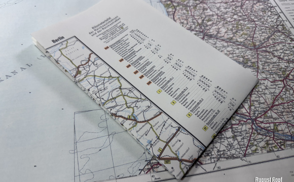 Deutsche Karte Berlin Straßenkarte