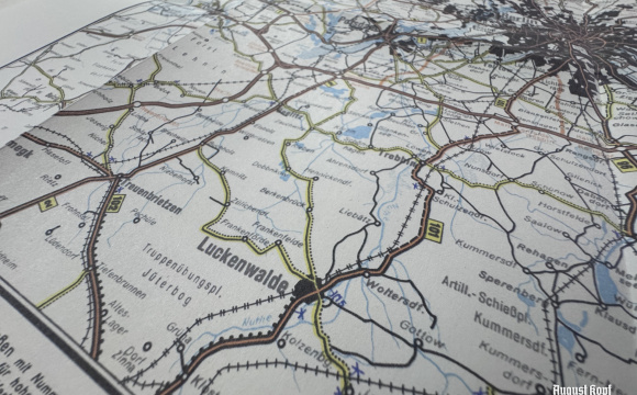 Deutsche Karte Berlin Straßenkarte