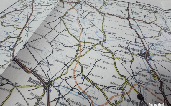 Deutsche Karte Berlin Straßenkarte