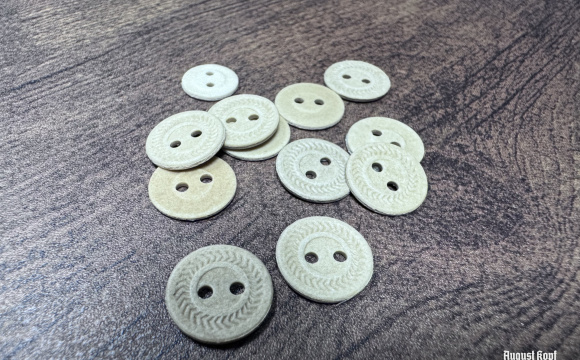 Cardboard Buttons 14mm 12pcs