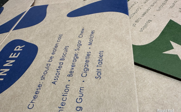 Packaging Set K ration - Type IV