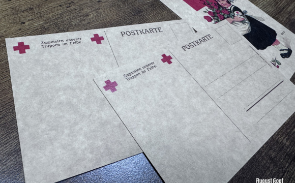 German Postcards set WW1 #14 DRK (3 pcs.)