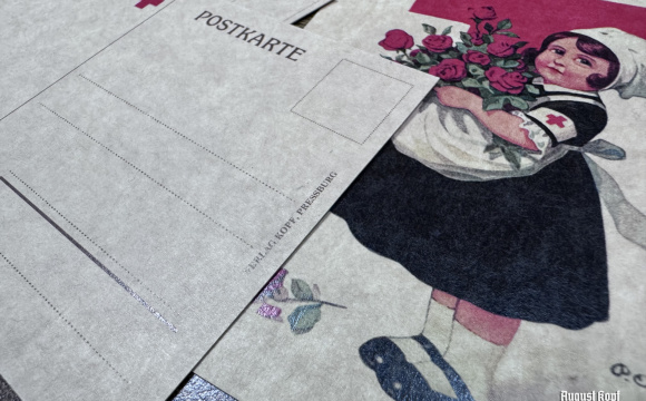 German Postcards set WW1 #14 DRK (3 pcs.)