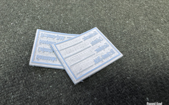 Rubber stamp: Soldbuch Gas Protection 2