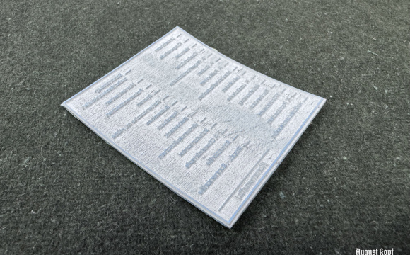 Rubber stamp: Soldbuch Equipment extended