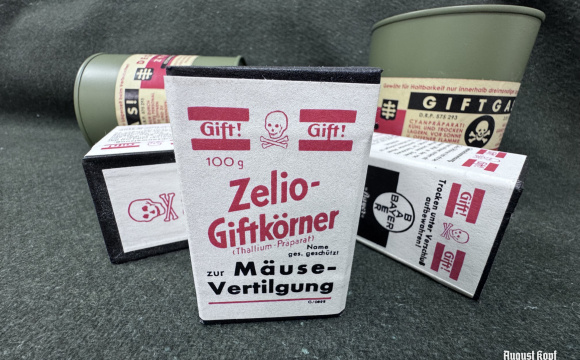 Rodent poison Zelio display box