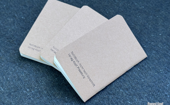 Notizbuch pocket lined notebook