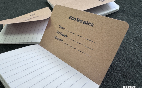 Notizbuch pocket lined notebook