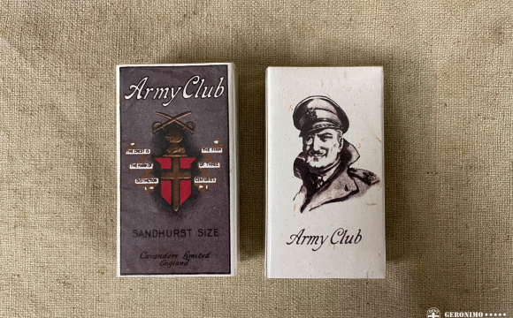 Pack of WW2 Cigarettes Army Club