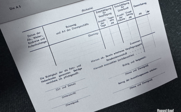 Wehrmacht Besoldungstabellen Payment table