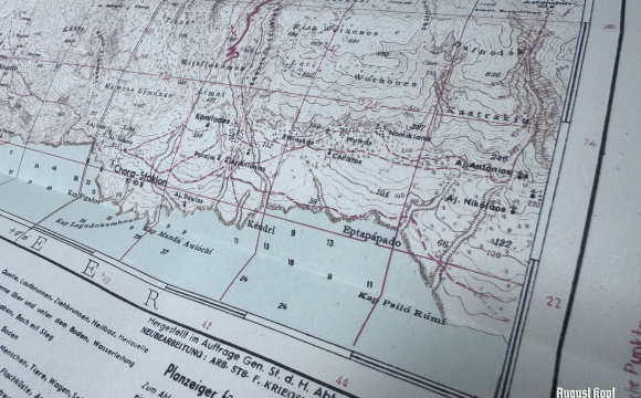 Kreta Karten Set of 7 Maps of Creta