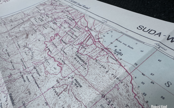 Kreta Karten Set of 7 Maps of Creta