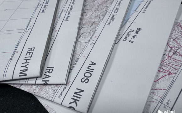 Kreta Karten Set of 7 Maps of Creta